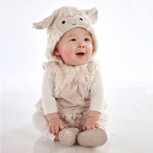 Pottery Barn Kids Baby Lamb costume 0-6mo